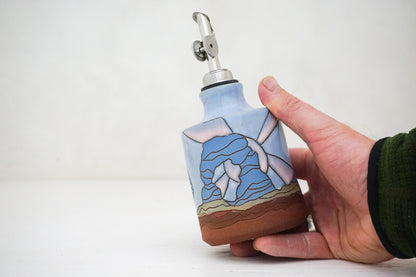 Arches sunburst Olive Oil pour in &quot;white&quot;