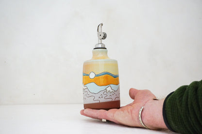 Skylines Olive Oil Pour in Ira Peach