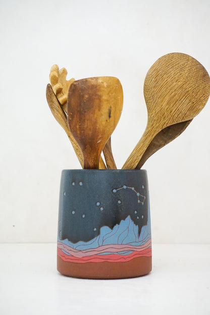 W Teton Blues Dipper Utensil Holder