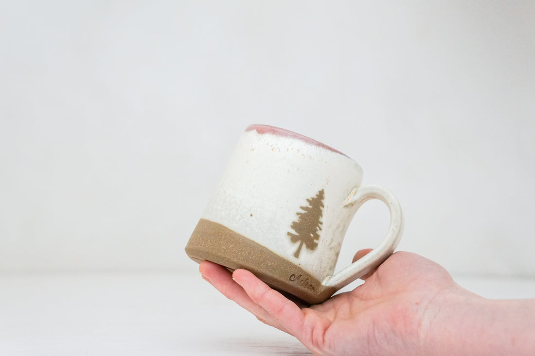 Plains Pine mug in Bone