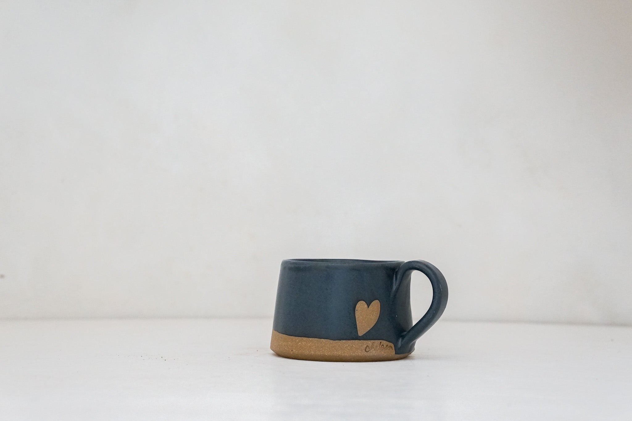 Plains Heart short mug in Darby