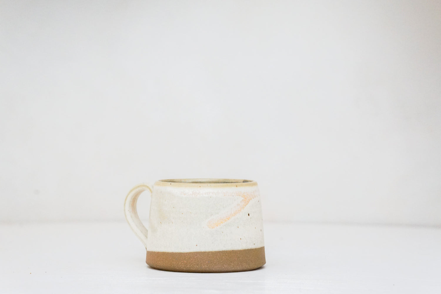 Plains Snowflake short mug in Bone