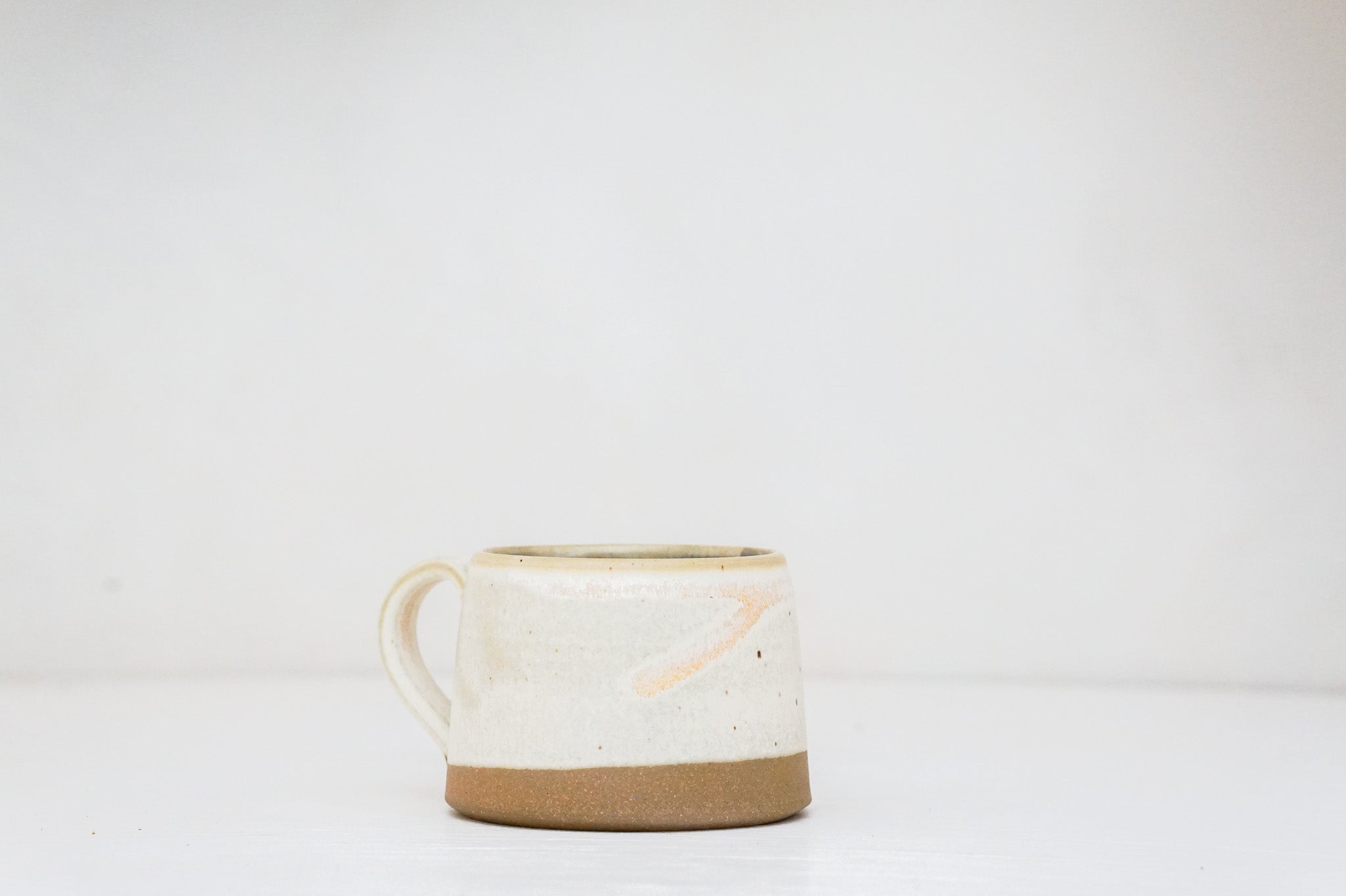 Plains Snowflake short mug in Bone