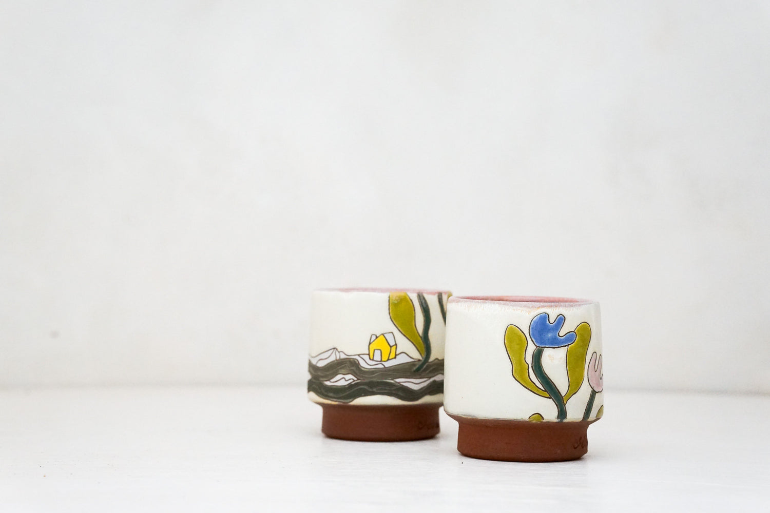 House and Tulips Stackers (Twofer)