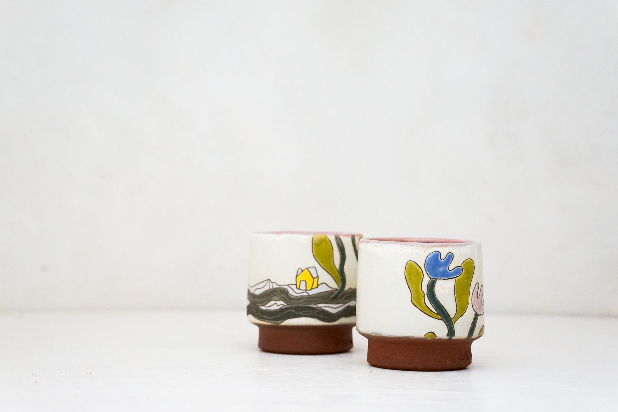 House and Tulips Stackers (Twofer)