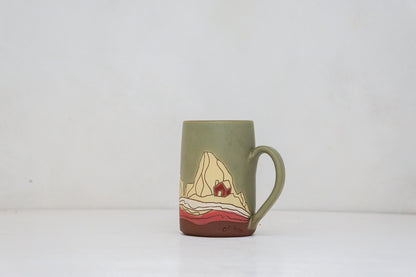 W Teton House mug in Sage