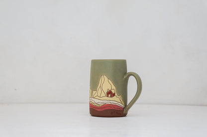 W Teton House mug in Sage