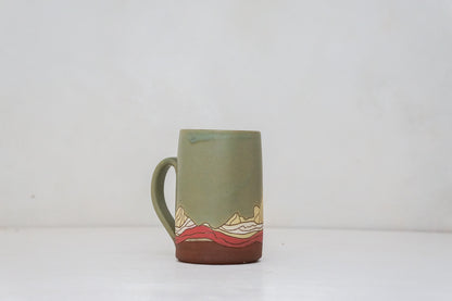 W Teton House mug in Sage