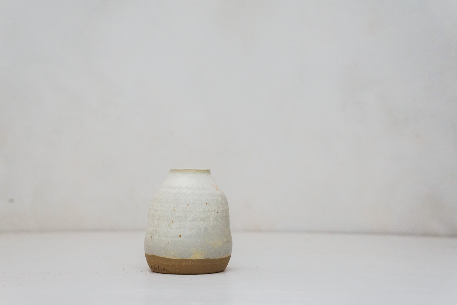 Bud vase in Bone (my new glaze obsession)