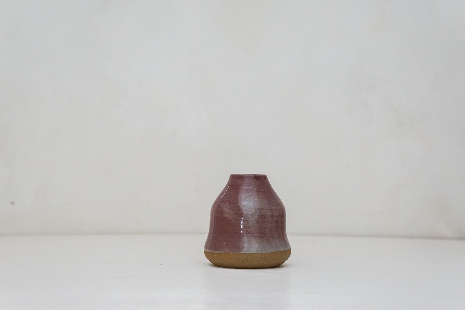 Budvase in Claret