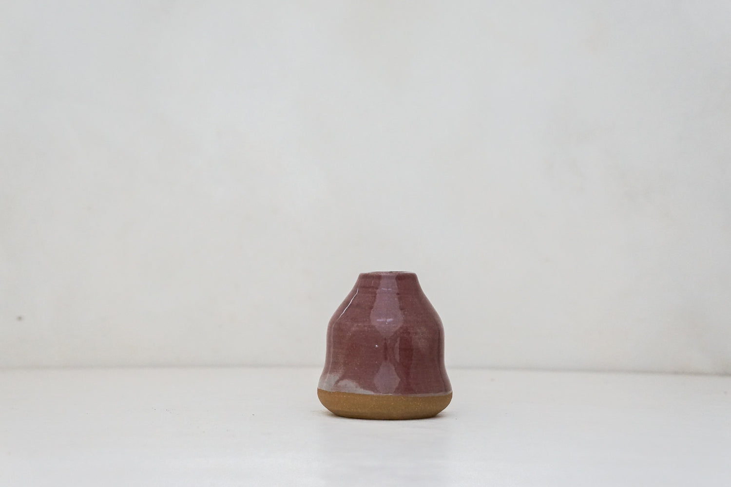Budvase in Claret
