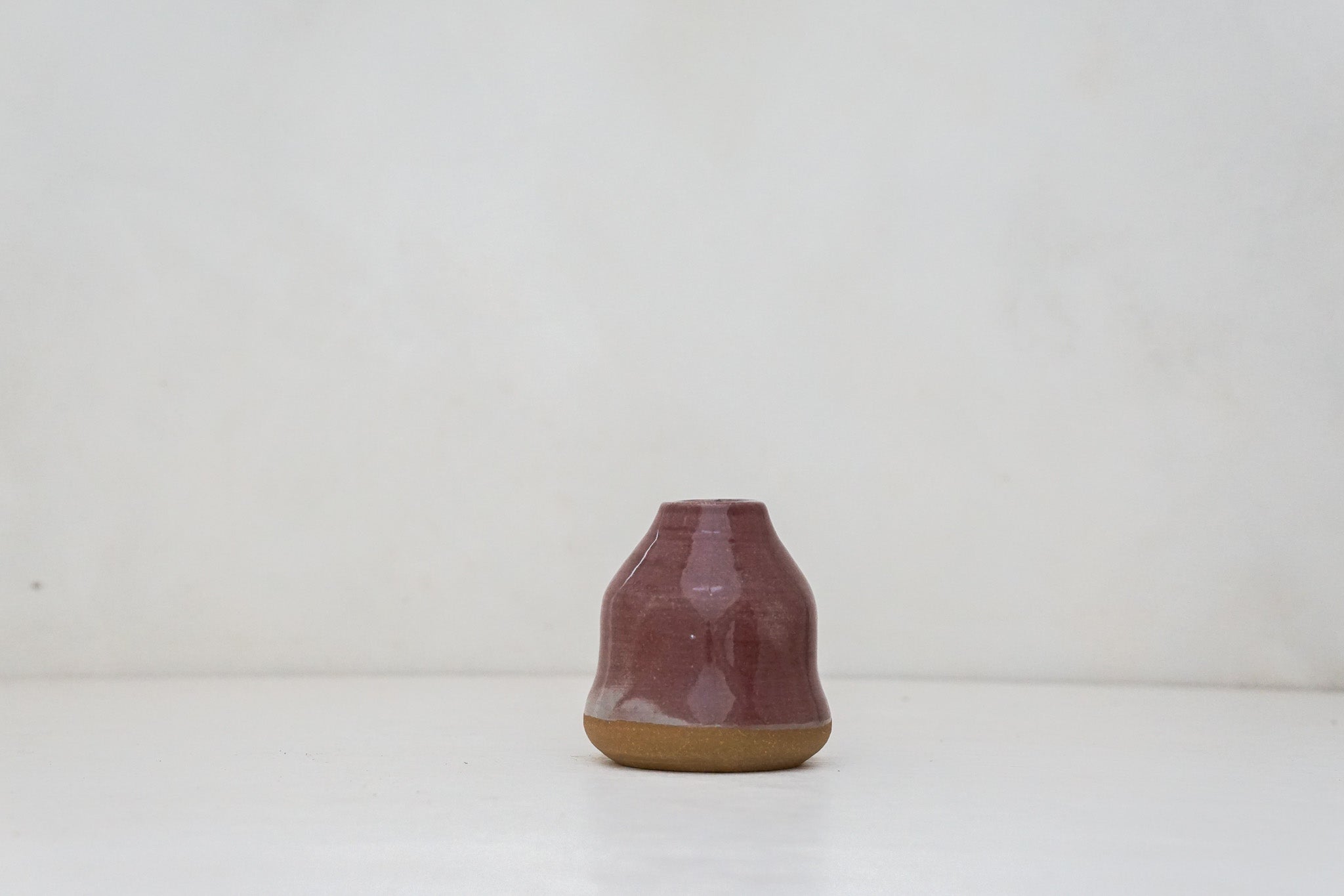 Budvase in Claret
