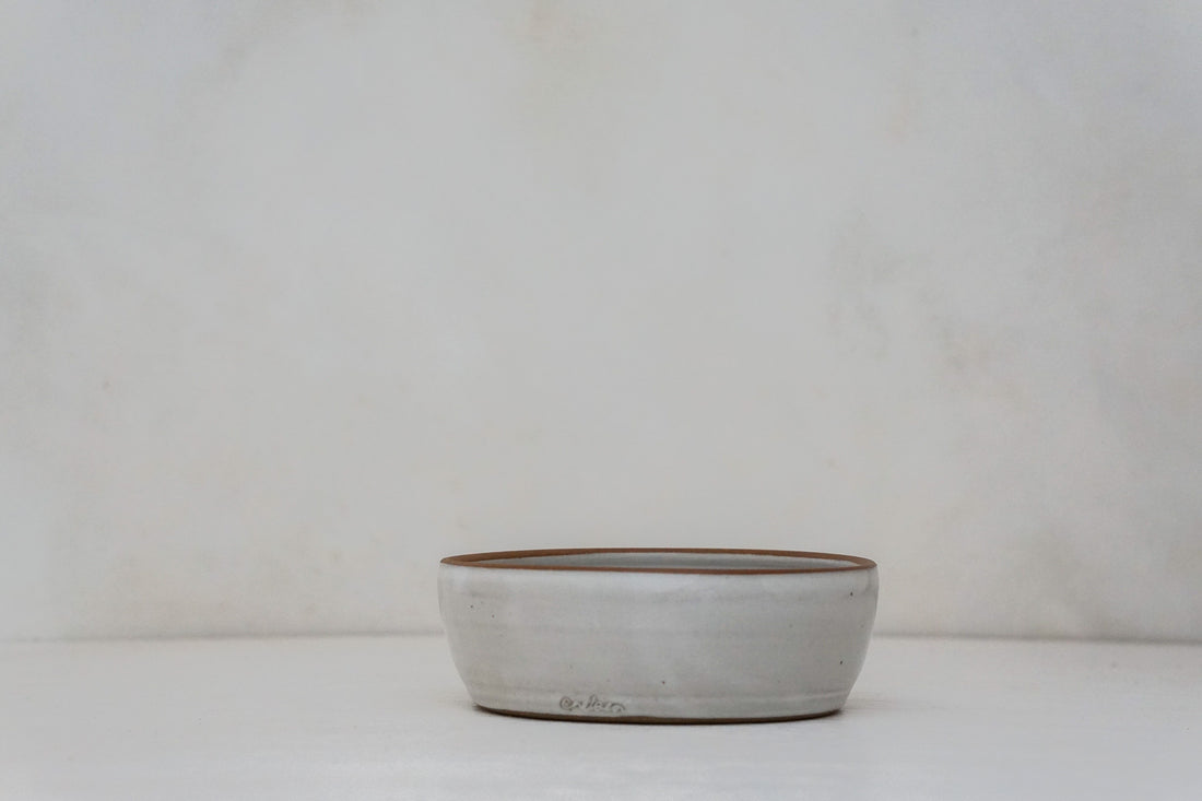 White Serving Bowl Small 2