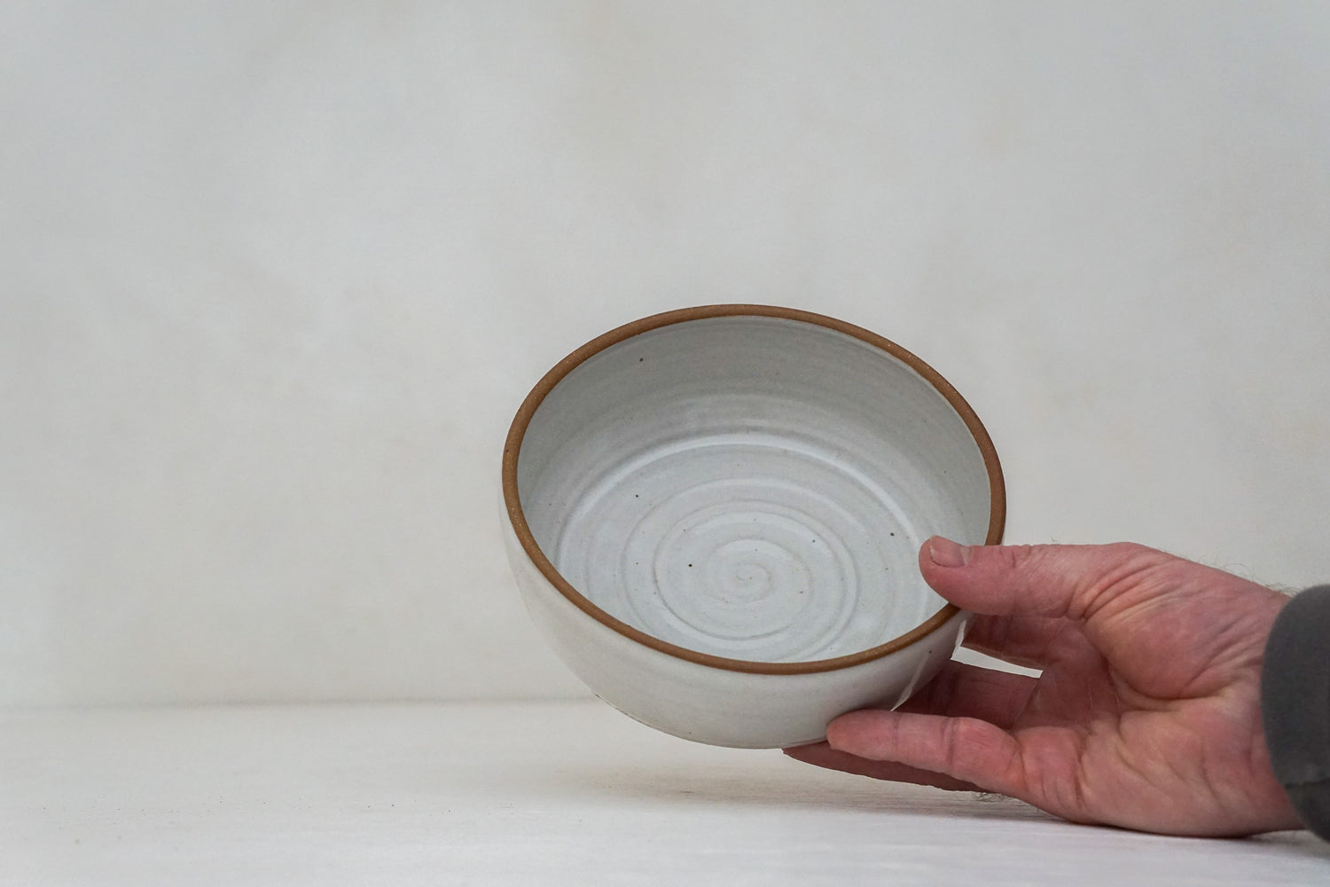 White Serving Bowl Small 2