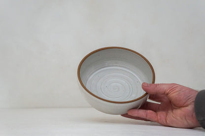White Serving Bowl Small 2