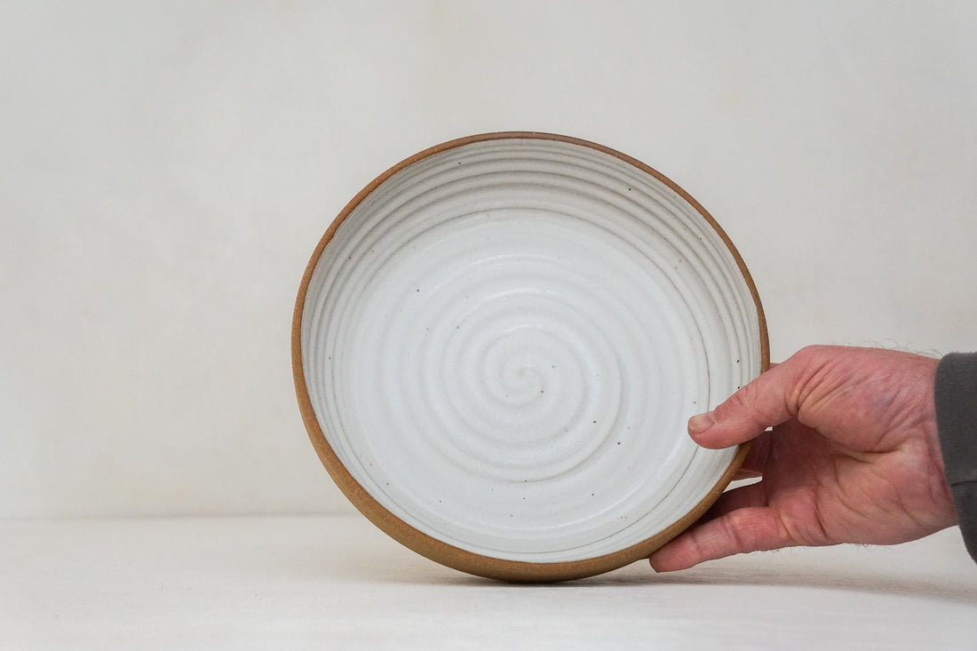 White Serving Bowl Medium