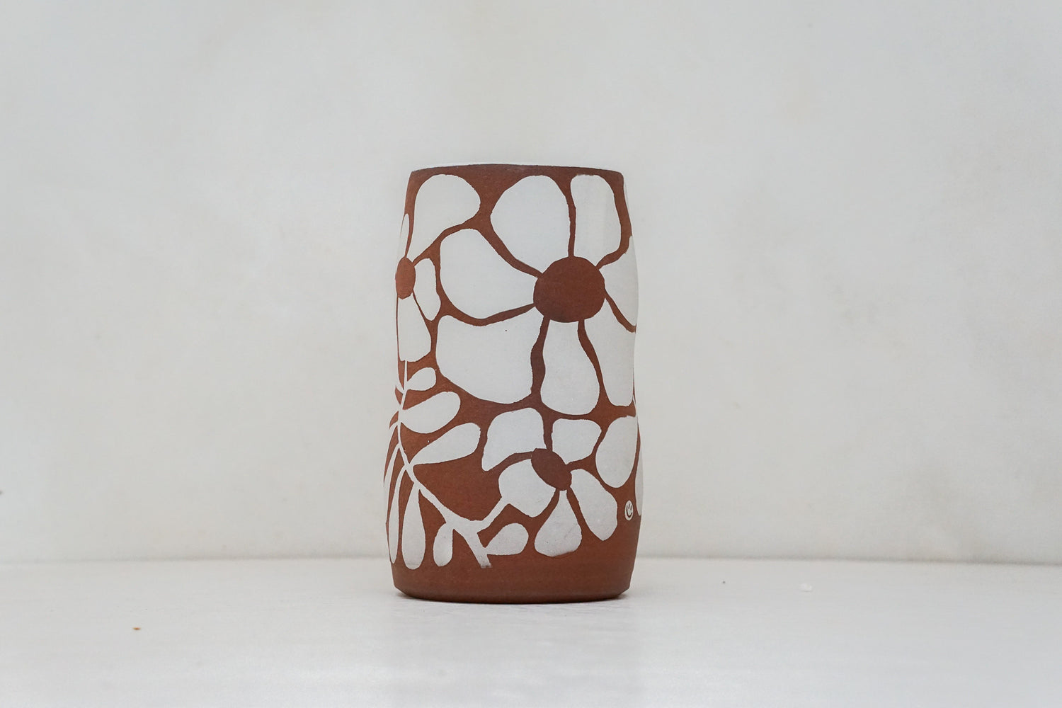 Carved Flower Vase