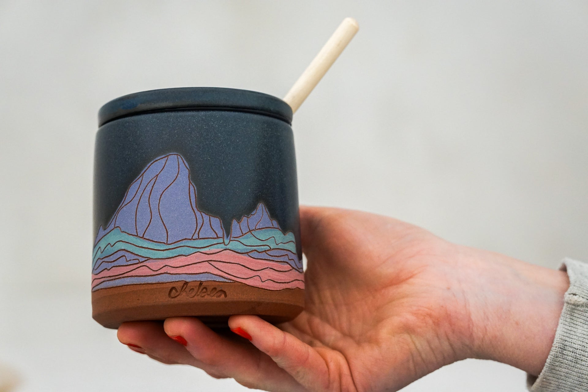 E Teton Honey Jar in Darby