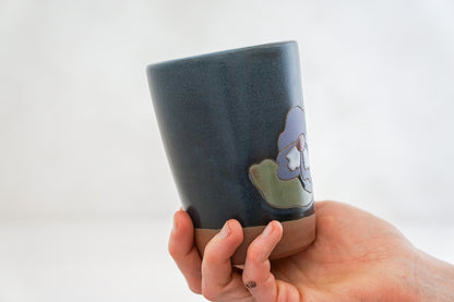 Purple Pansy Cup in Darby