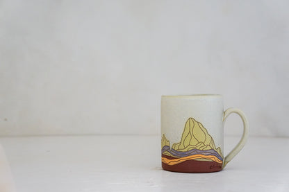 W Teton mug in Bone