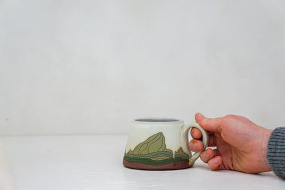 E Teton Greens mug short in Bone