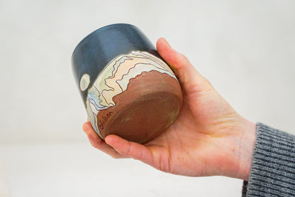 Rainbow Moon Rising mtn in Darby