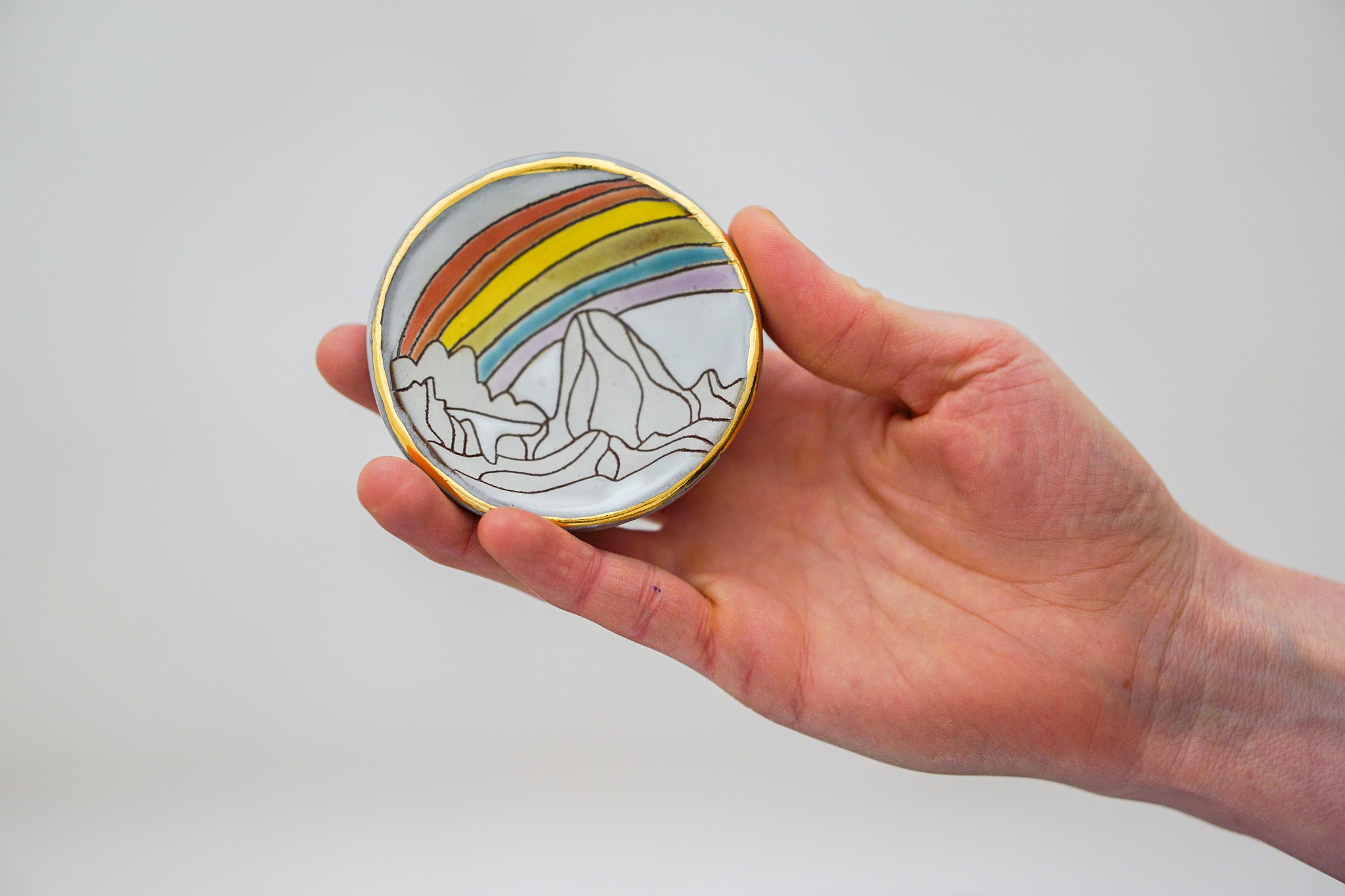 Rainbow W Teton Ring Dish 3