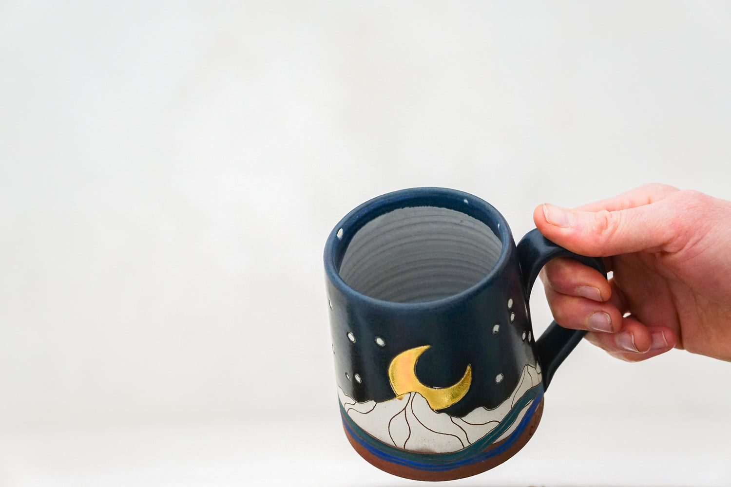 GOLD moon mug in Darby*