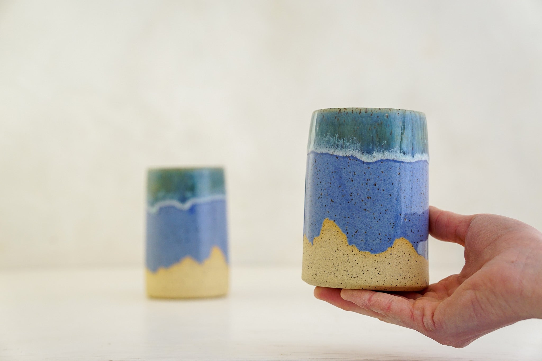 W Teton Plains cup in Periwinkle