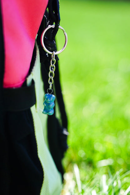 Gummy Bear Charm Keychain
