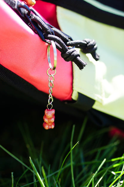 Gummy Bear Charm Keychain
