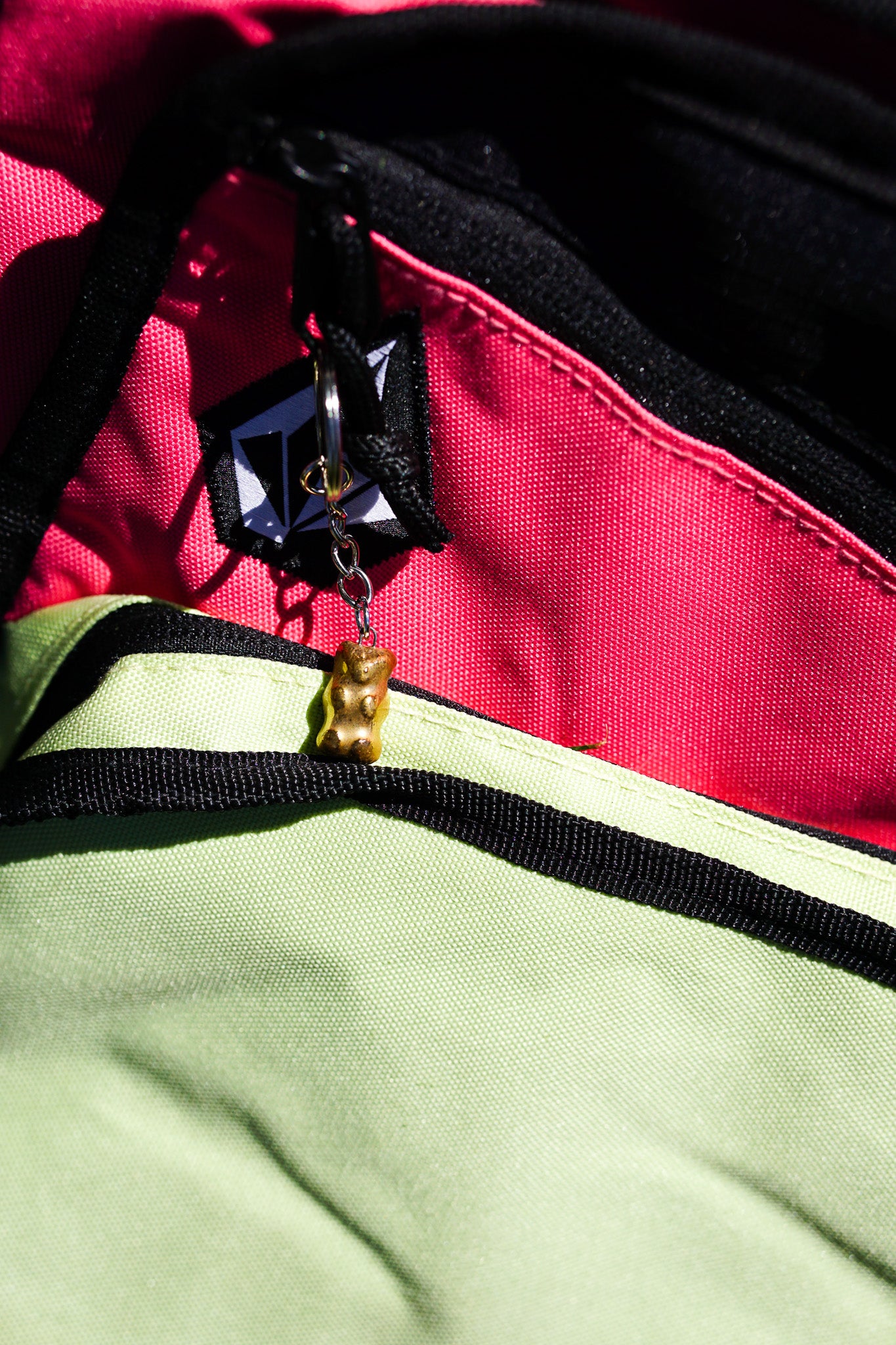 Gummy Bear Charm Keychain