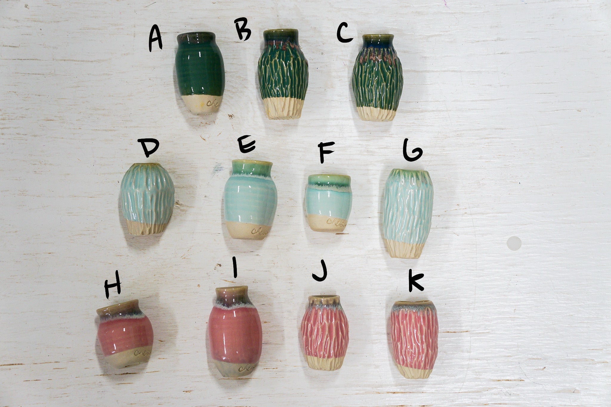 MAGNET bud vases in Kali, Ira, Pink