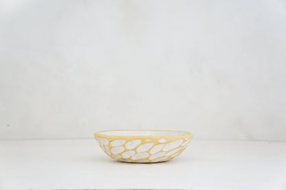Shaved speck bowl in White