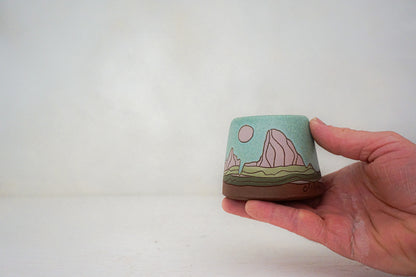 W Teton pinks Sponge holder in LAKE