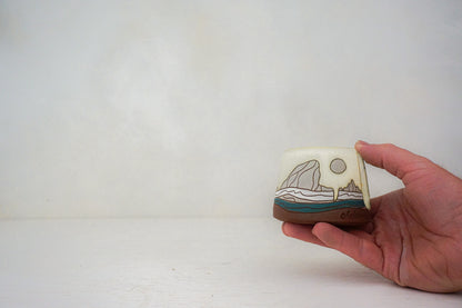 E Teton sponge holder in BONE