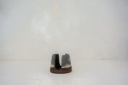 Night/Day sponge holder in STONE