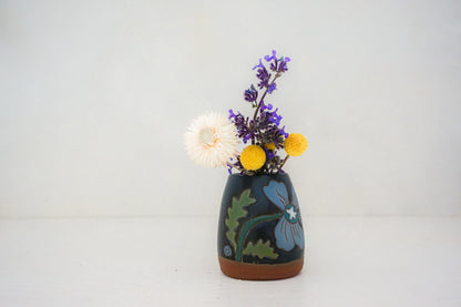Blue Flower vase in DARBY