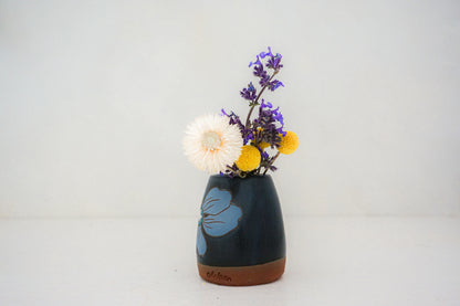 Blue Flower vase in DARBY