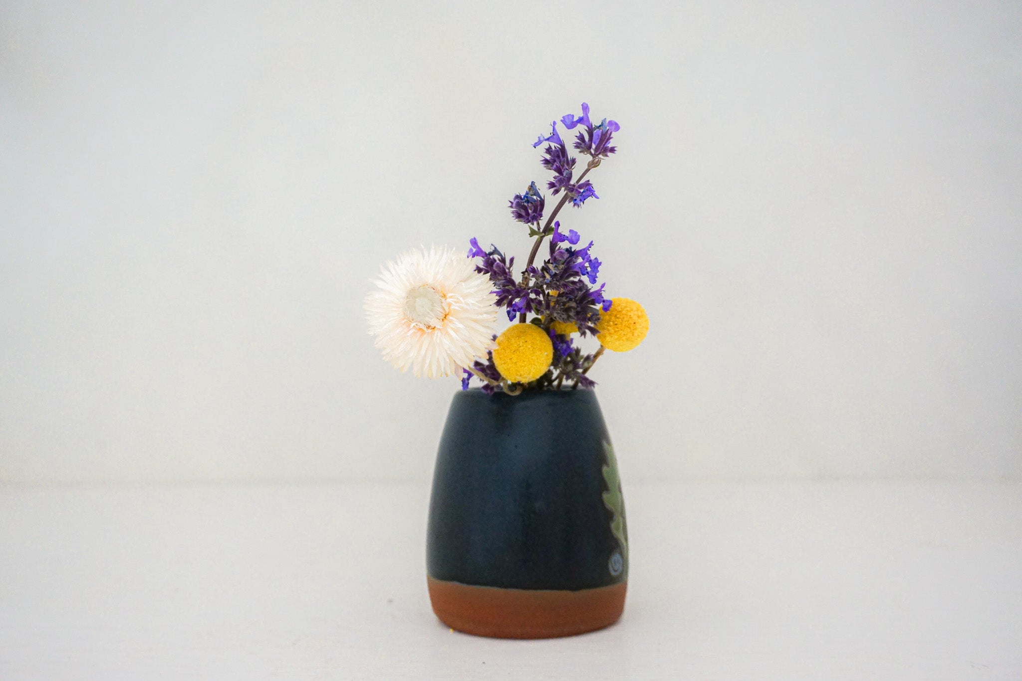 Blue Flower vase in DARBY