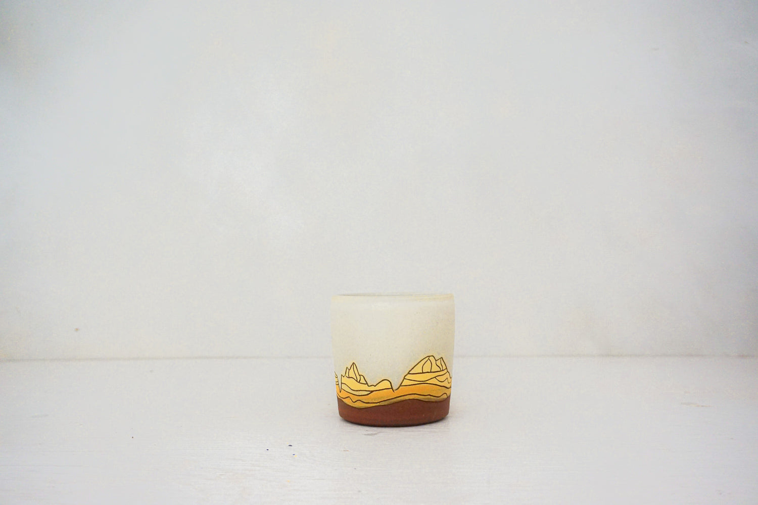 E Teton yellows cup in BONE