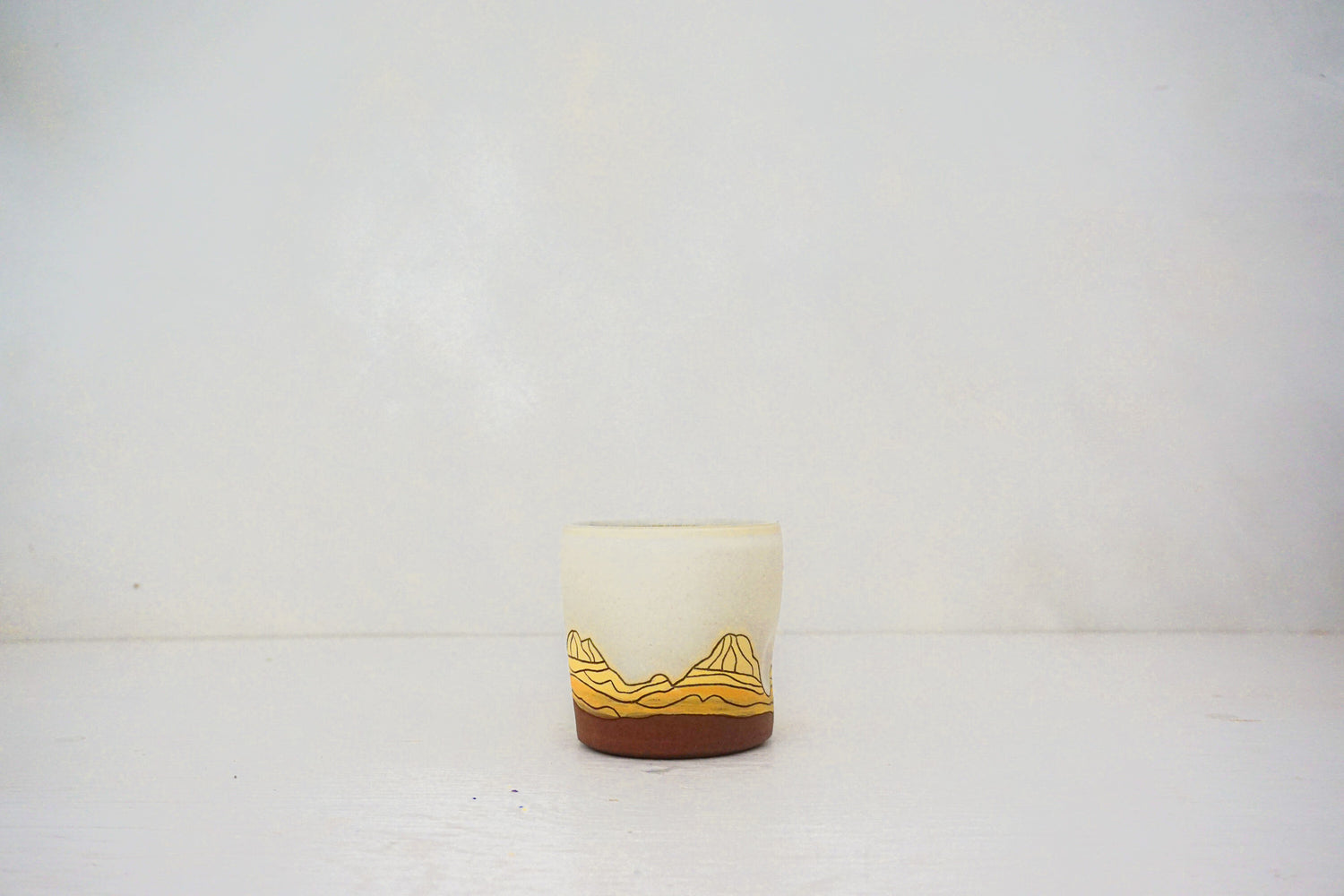E Teton yellows cup in BONE