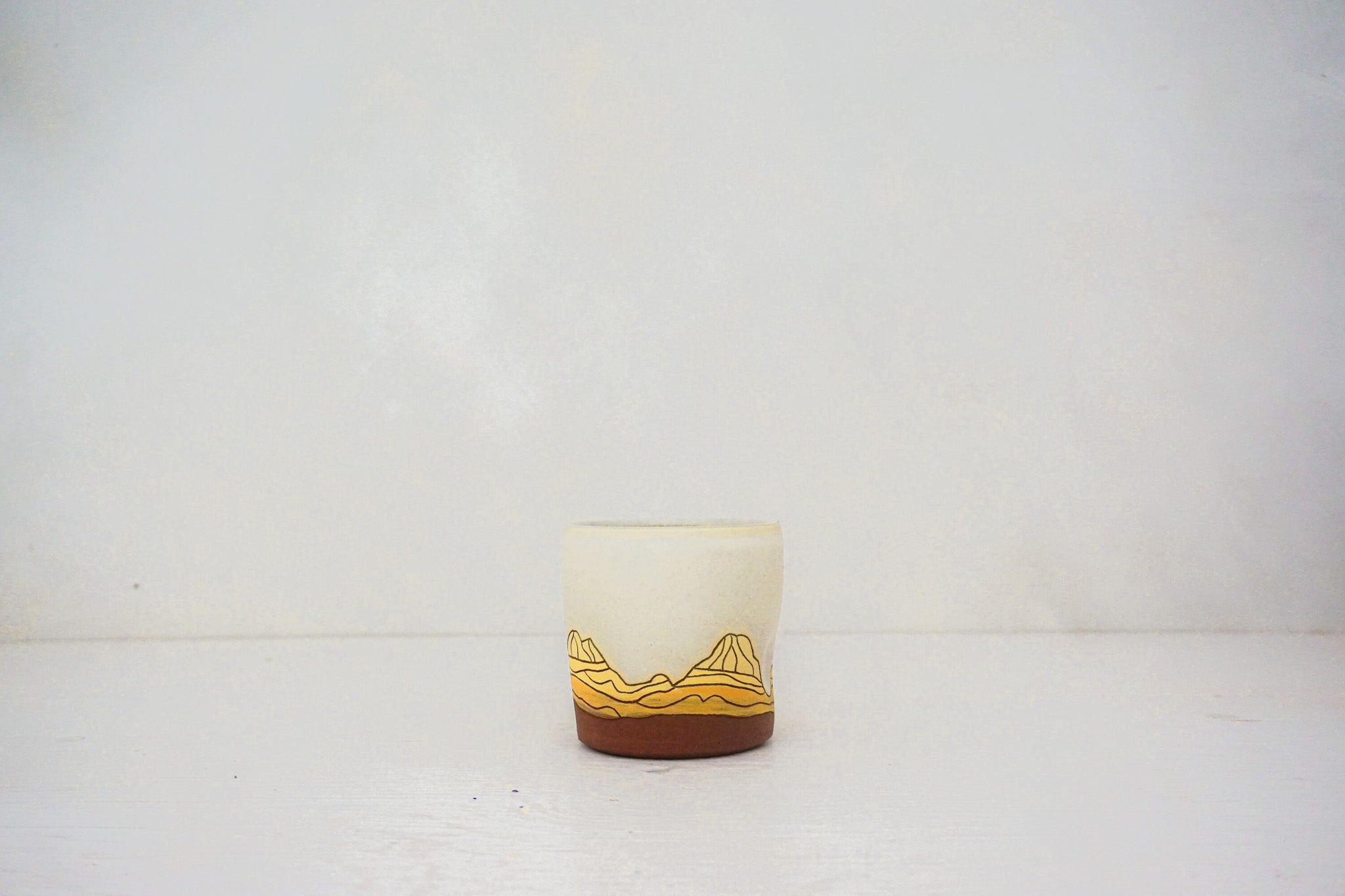 E Teton yellows cup in BONE
