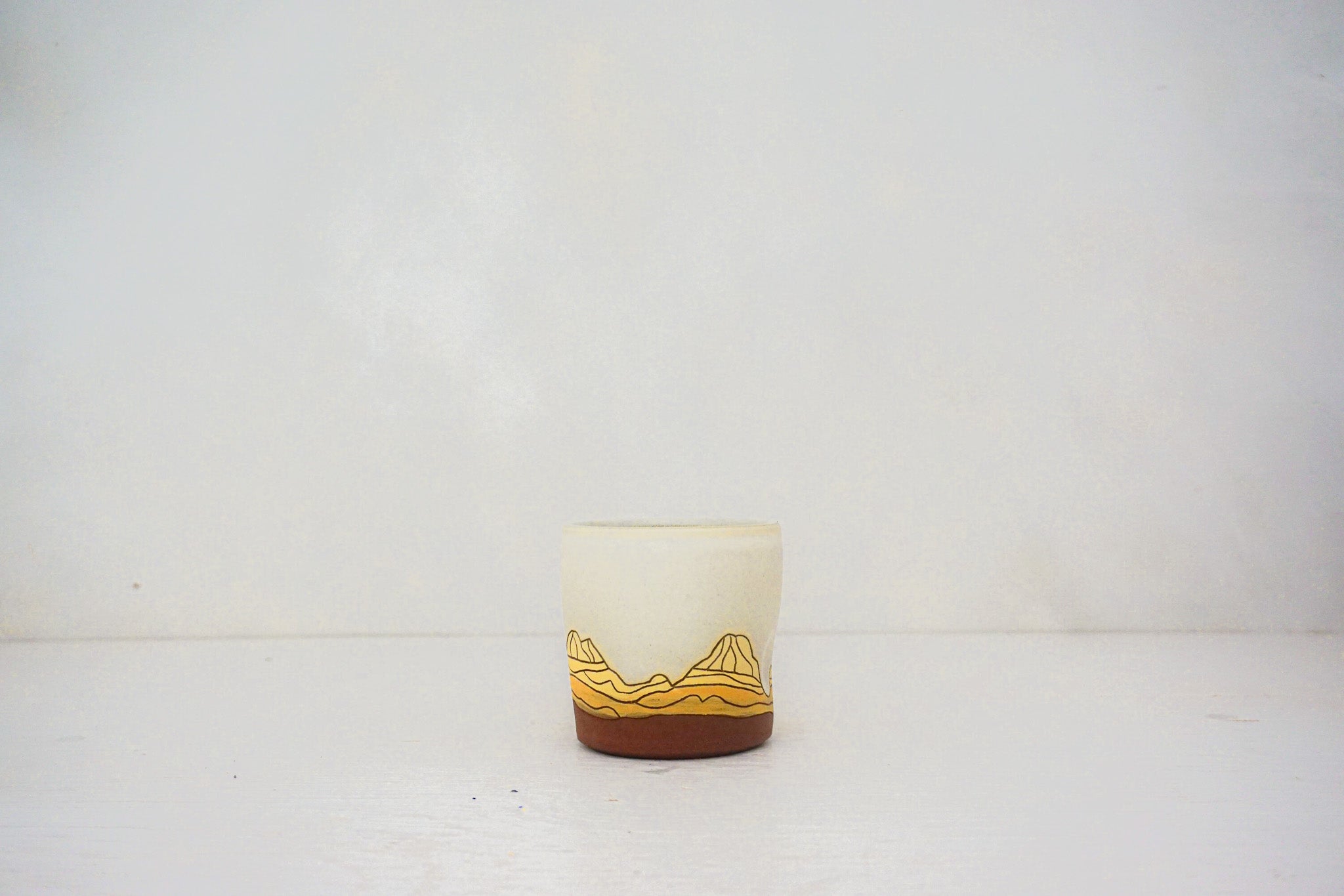 E Teton yellows cup in BONE