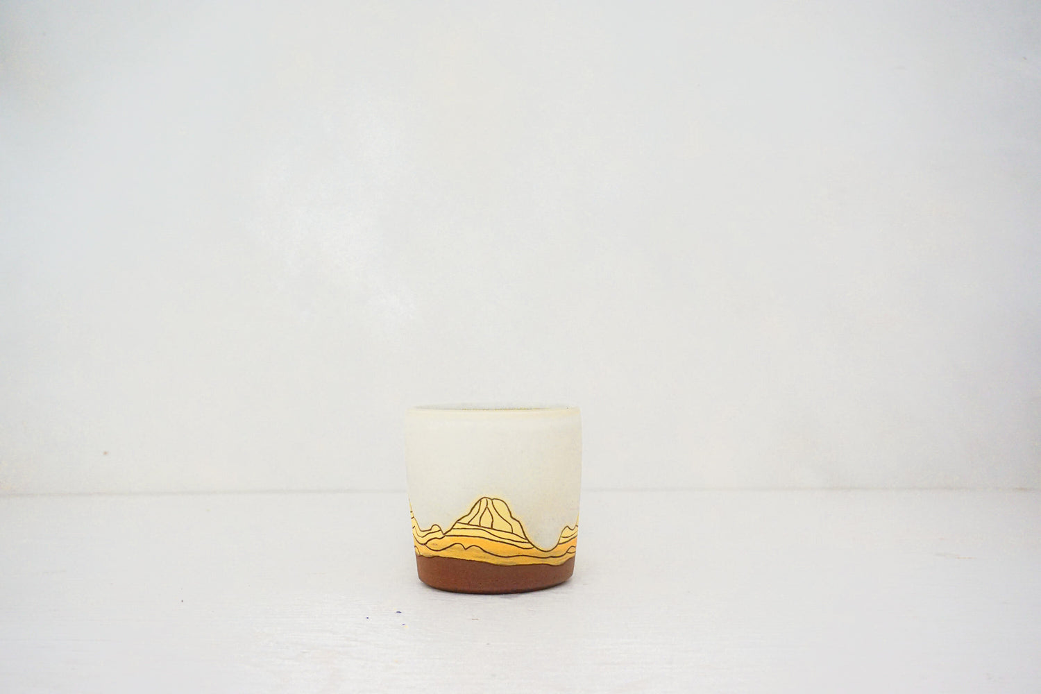 E Teton yellows cup in BONE