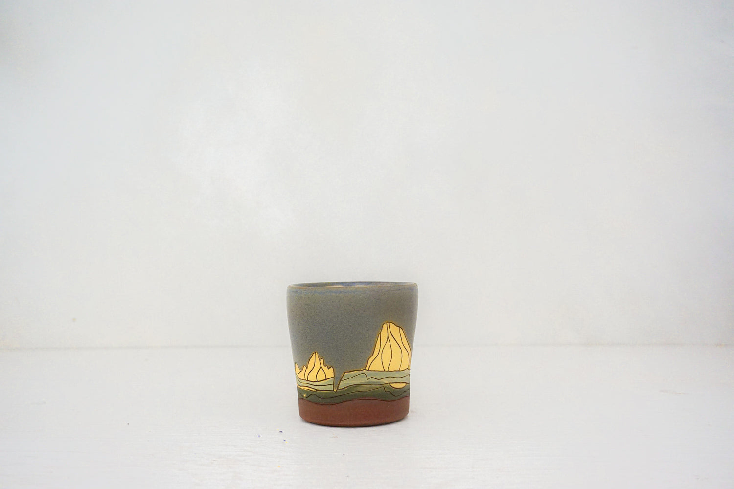 W Teton cup in STONE