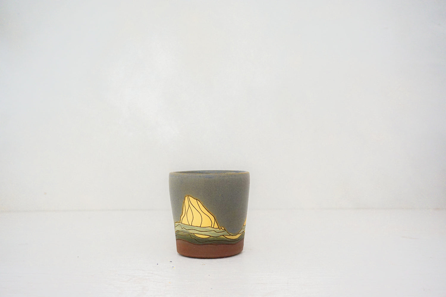 W Teton cup in STONE