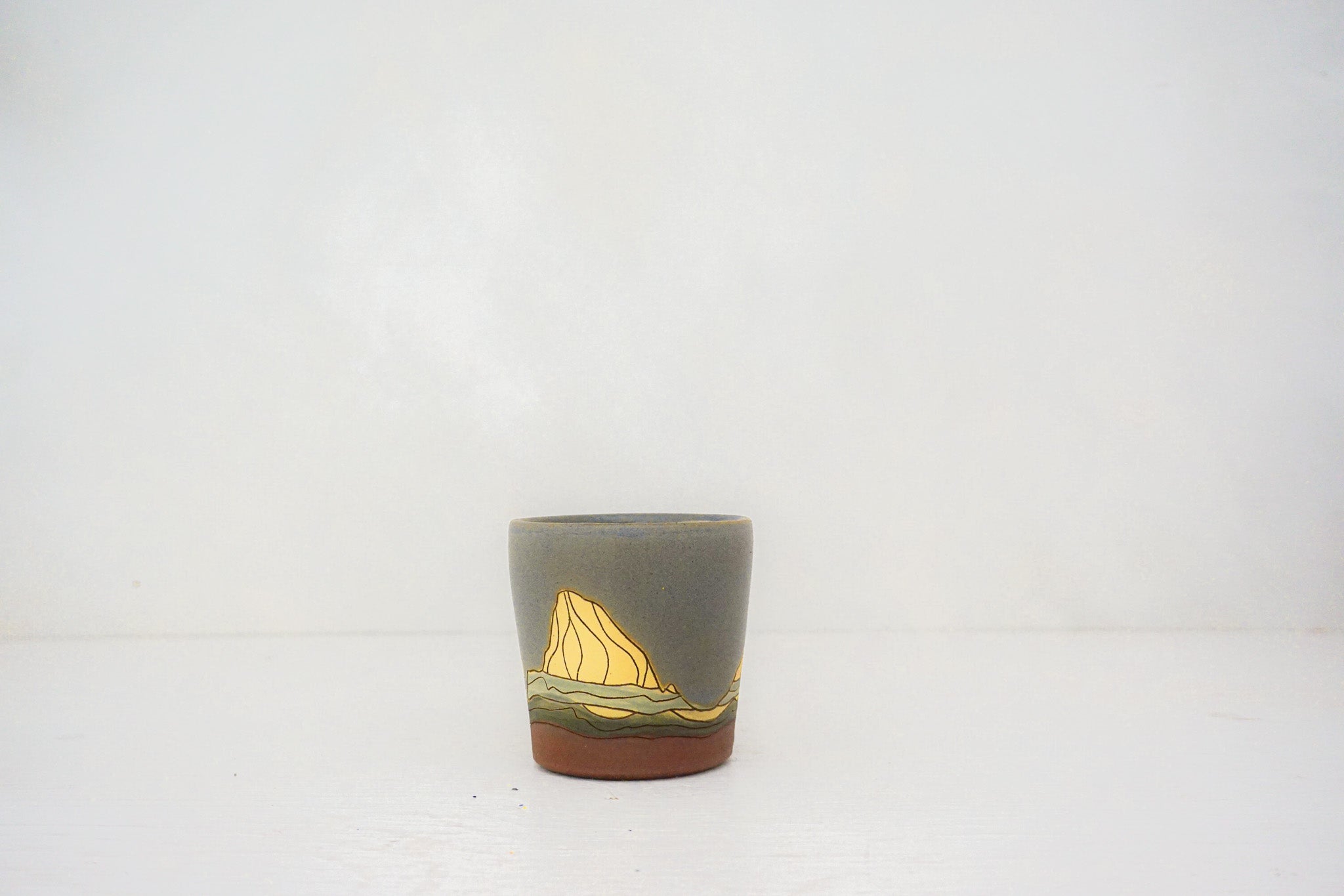 W Teton cup in STONE
