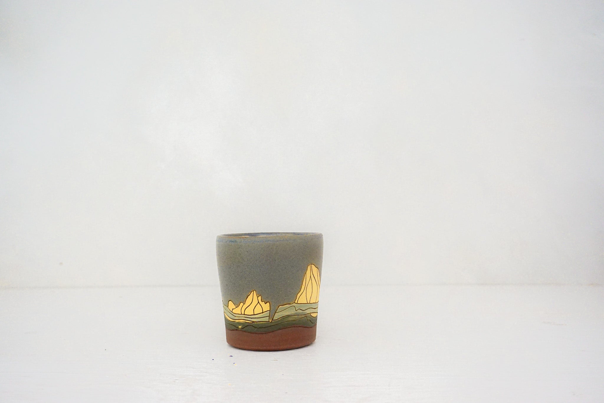 W Teton cup in STONE
