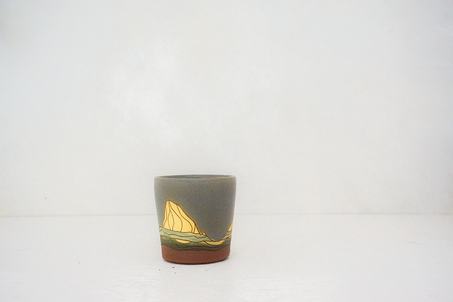 W Teton cup in STONE